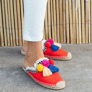 Soludos Pom Espadrille size 7.5